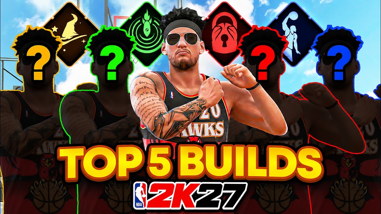 ТОП-5 ЛУЧШИХ БИЛДОВ В NBA 2K27! ЛУЧШИЙ БИЛД ДЛЯ КАЖДОЙ ПОЗИЦИИ В NBA 2K27