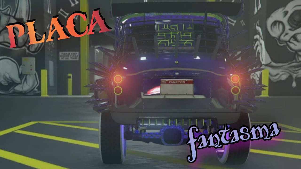 📌Como hacer una PLACA INVISIBLE para TODOS los coches/ hacer PLACA FANTASMA en GTA 5 online/ FÁCIL