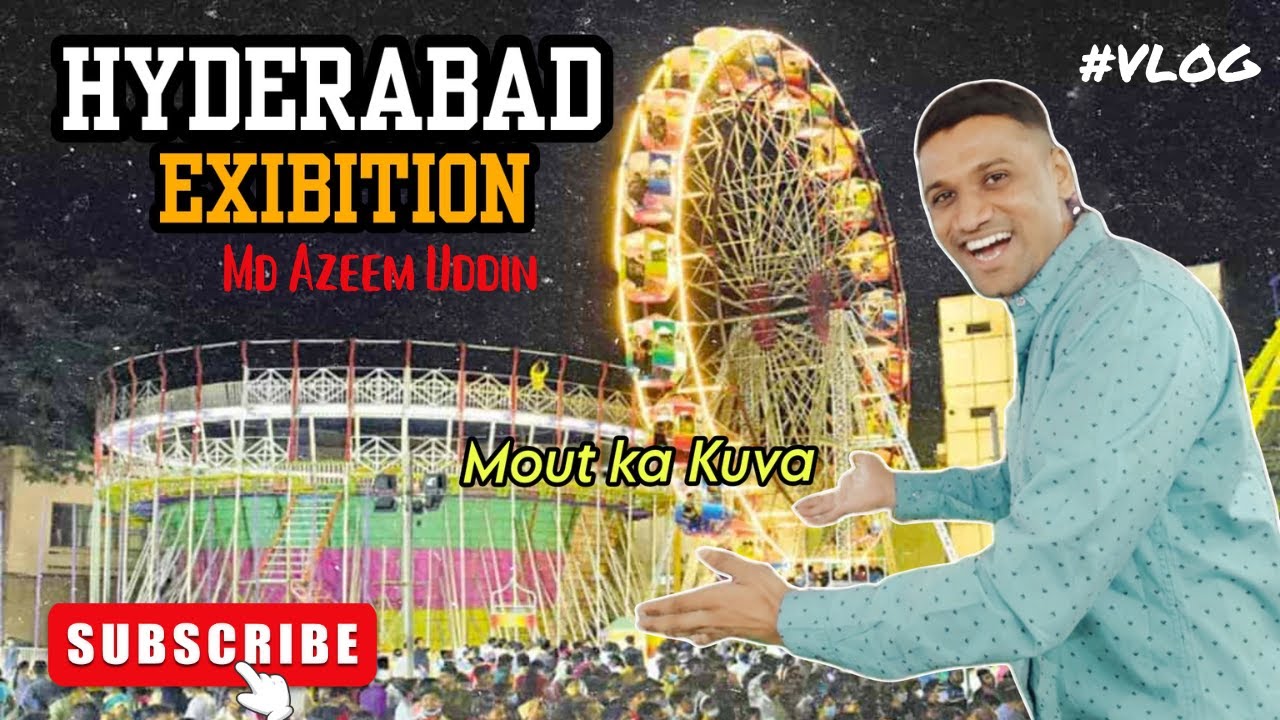 #Hyderabad Exhibition ( Numaish ) 2023. Well of Death - Mout Ka Kua #Exhibition2023. @ShabaazShahVlogs