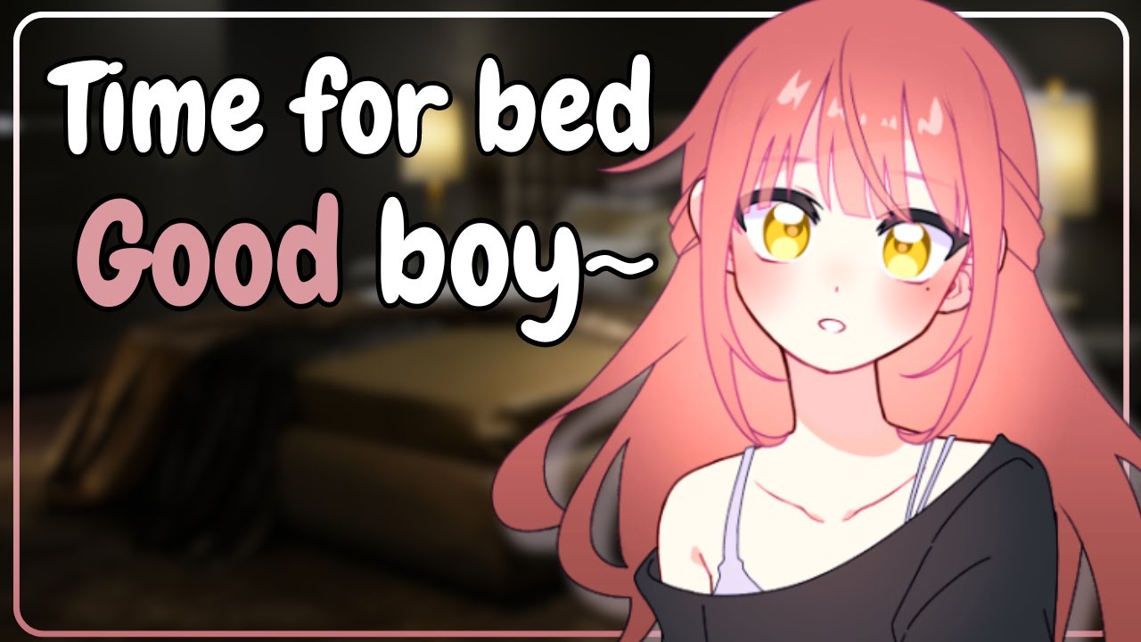 [F4M] Tucking a Good Boy into bed [ASMR] [Hair brushing] [Sleep Aid][Whispered]