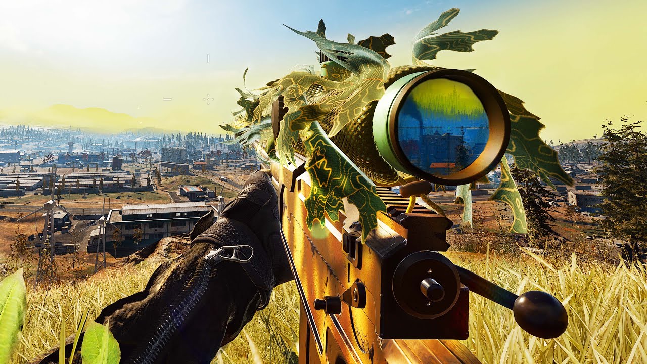 The Most IMPOSSIBLE Ghillie Snipes I've Ever Hit in Warzone!