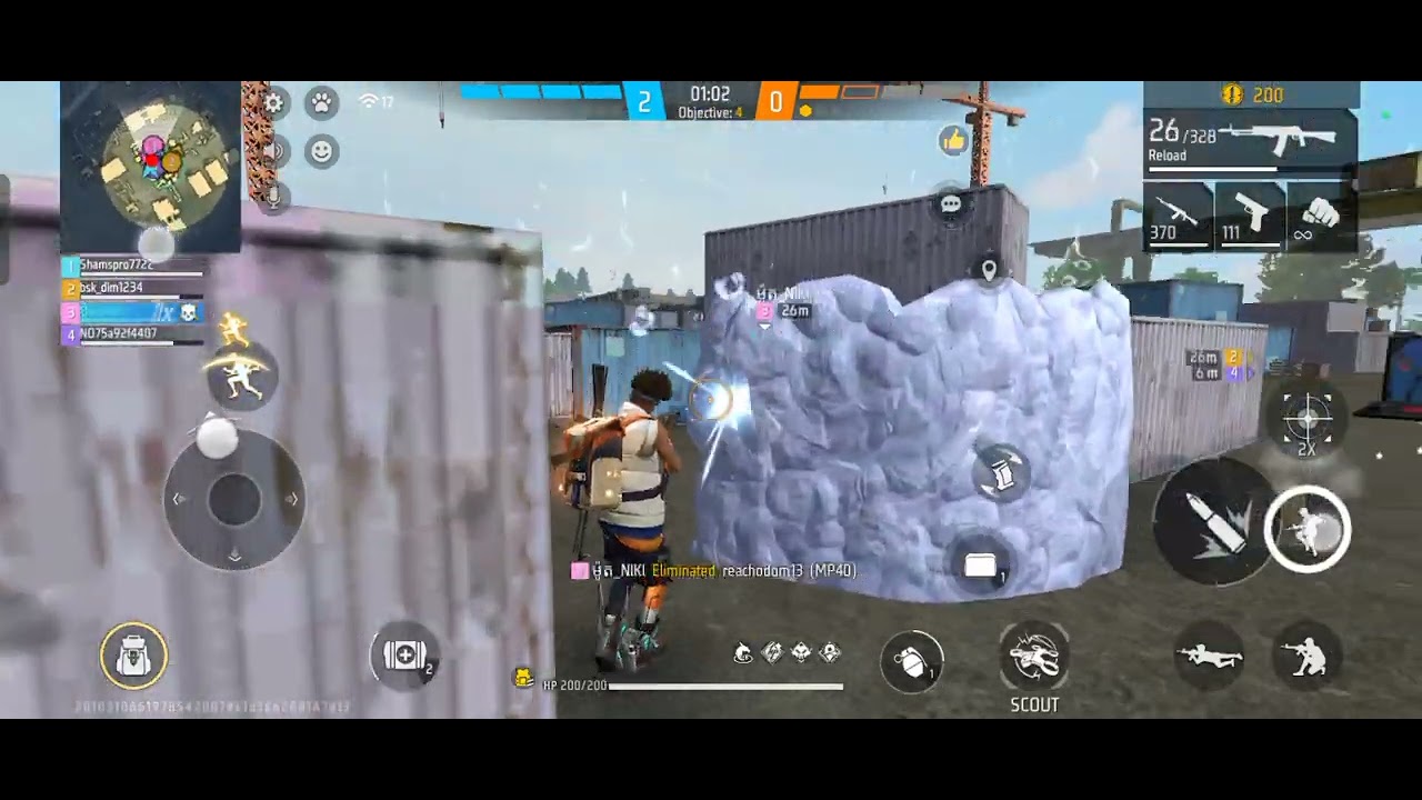 Aaj mene free fire play ki bohot Maza aaya or bohot enjoy Kiya or Evo gun max ki