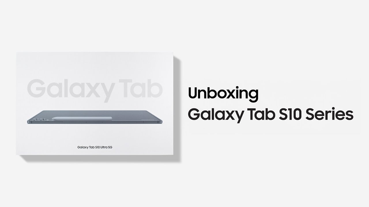 Galaxy Tab S10 Series | Tablet Unboxing | Samsung UK