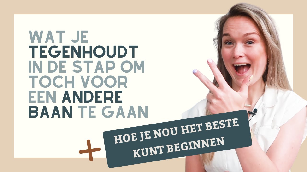 3 redenen waarom jij nog niet de baan hebt die je graag zou willen
