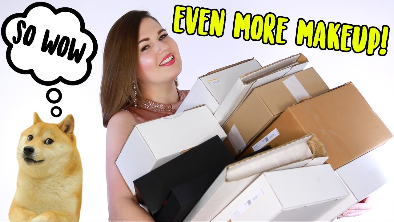 EPIC UNBOXING!! NEW HIGH END MAKEUP!!