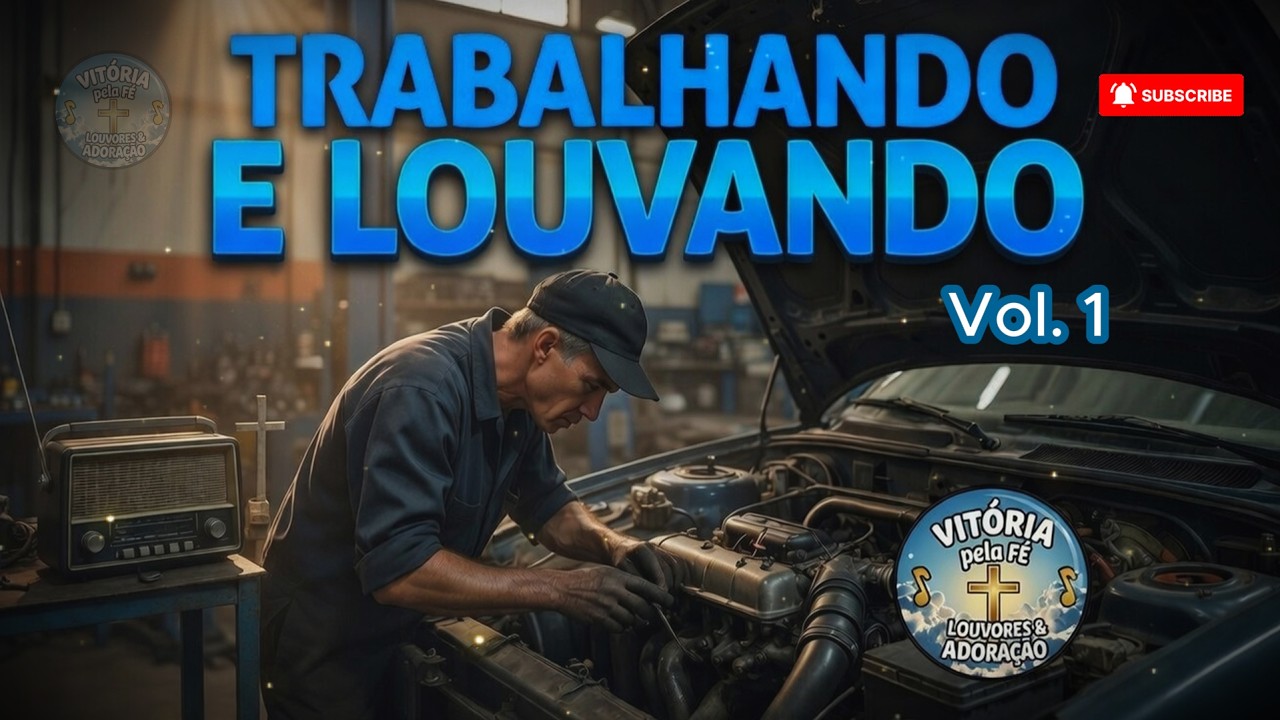 Os Melhores Louvores para você ouvir no trabalho. Trabalhando e Louvando Modão Sertanejo anos 80/90