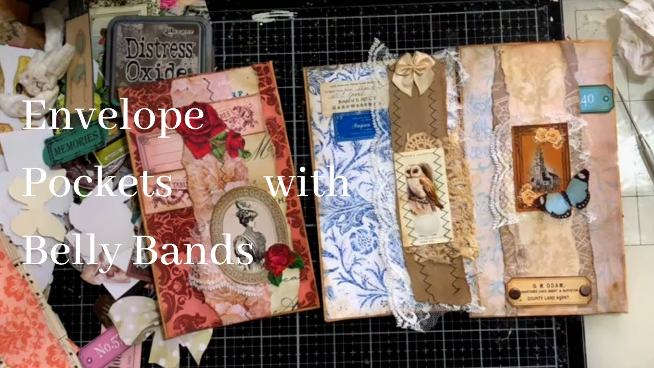 Envelope Pockets with belly Bands
