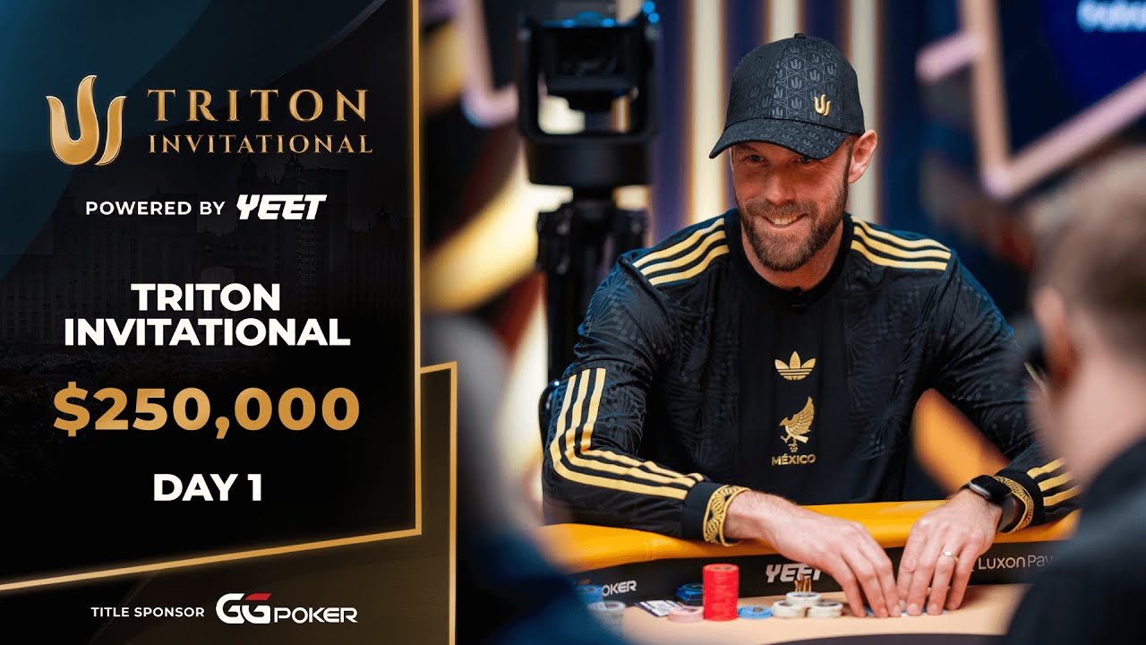$250K NLH Triton Invitational &ndash; Event #5, Day 1 | Triton Poker Series X WSOP Paradise 2025