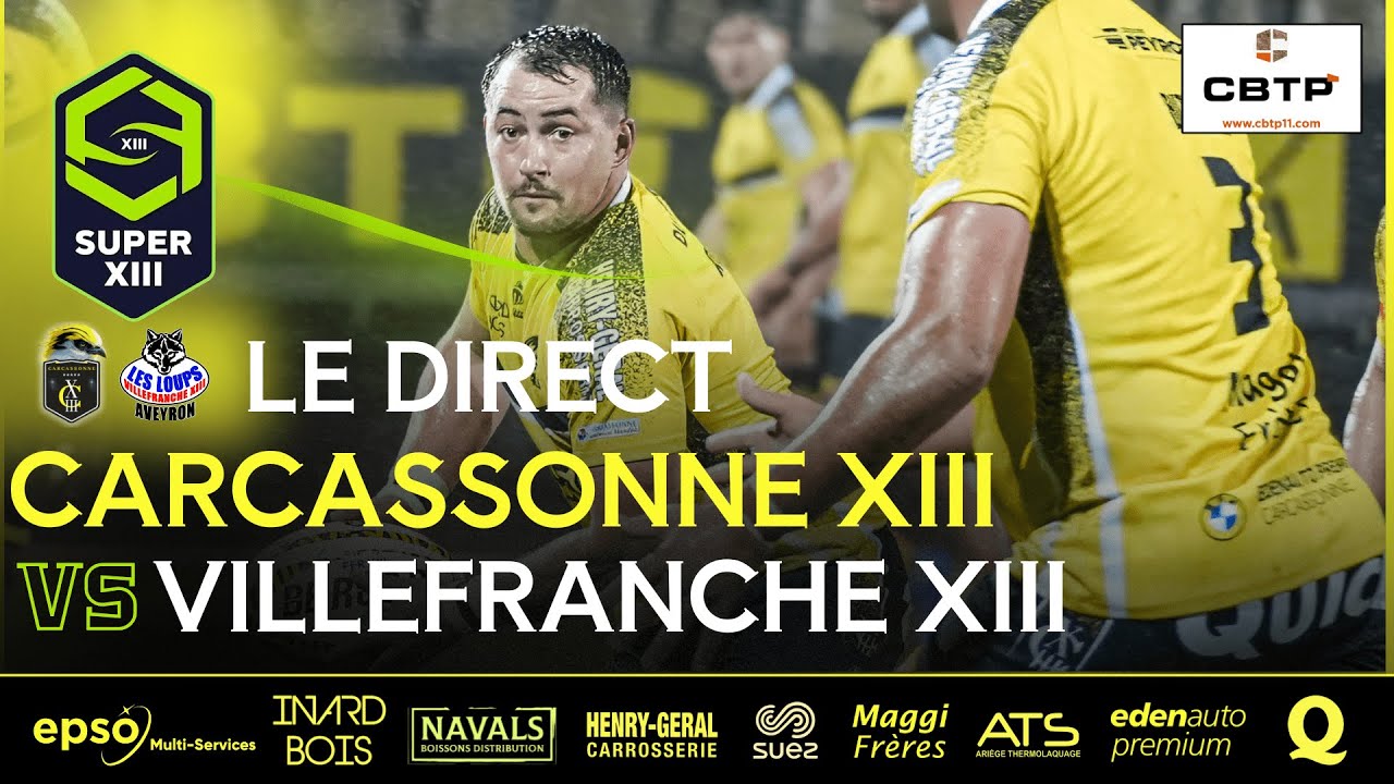 SUPER XIII | J8 : Carcassonne XIII V Villefranche XIII Aveyron