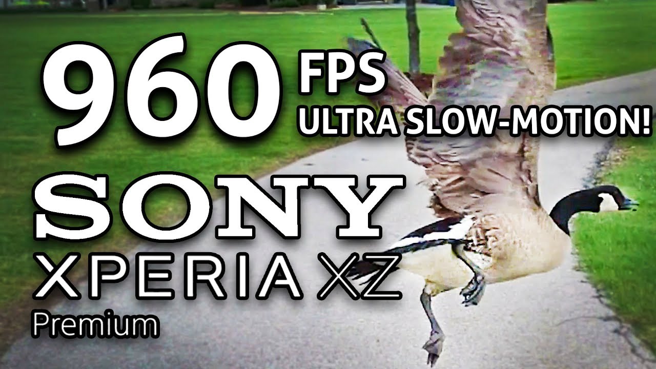 960 FPS SLOW MOTION!! Sony Xperia XZ Premium IN-DEPTH Camera REVIEW