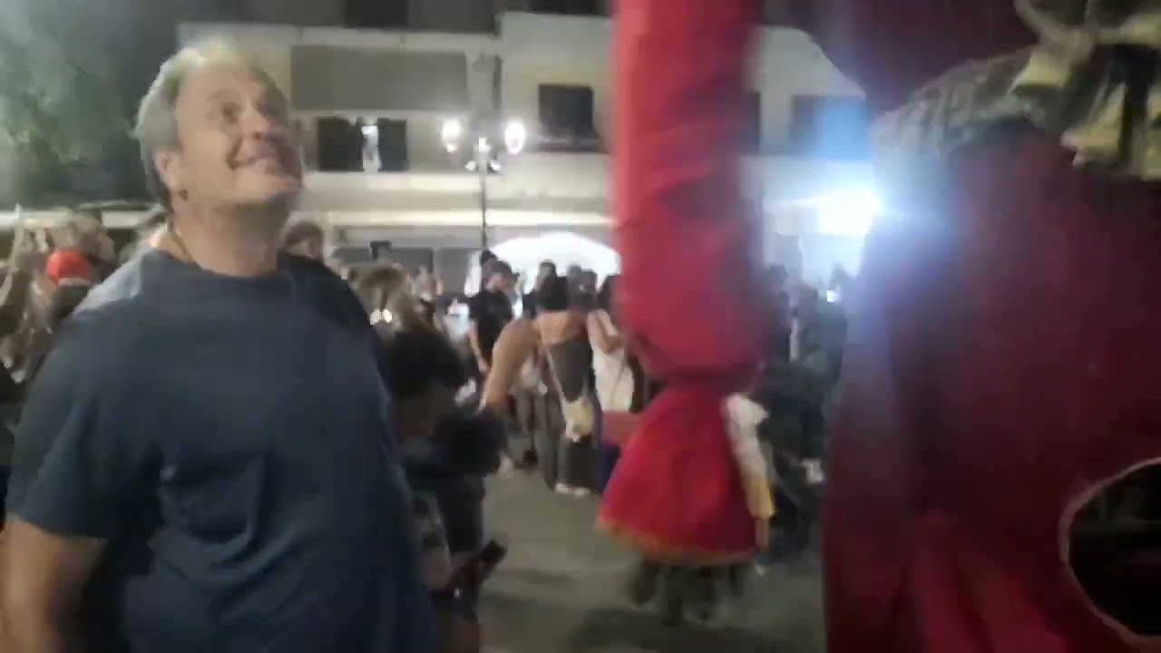 festa Dell emigrante con Giganti a Santa domenica di Ricadi agosto 23