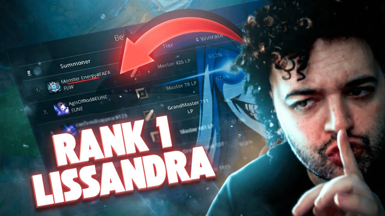 Έφτασα RANK 1 Lissandra ΣΤΟΝ ΚΟΣΜΟ!!!