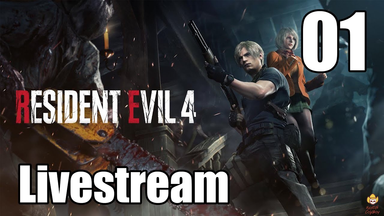 🔴Live - Resident Evil 4: First Playthrough Part 1