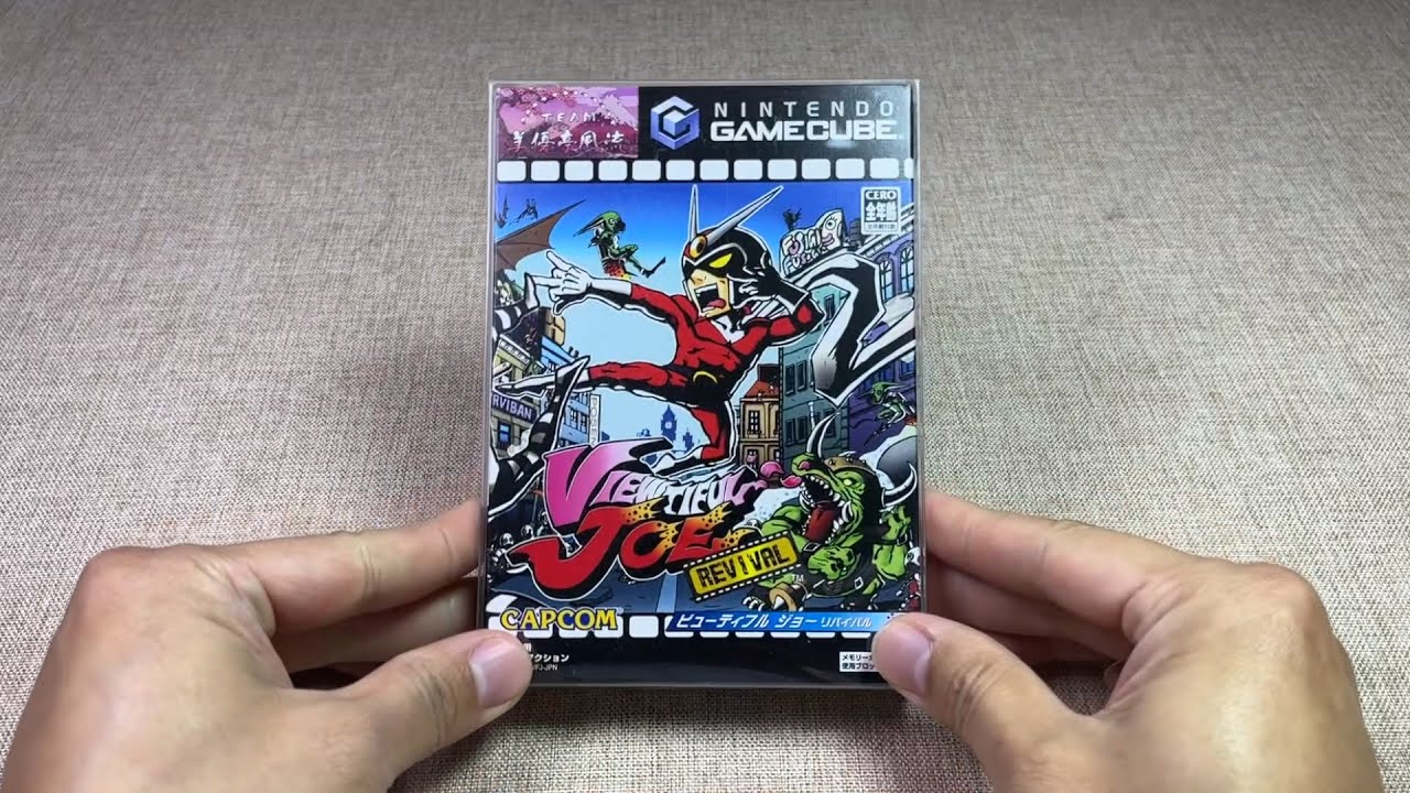 Viewtiful Joe: Revival unbox and play (Game Cube)
