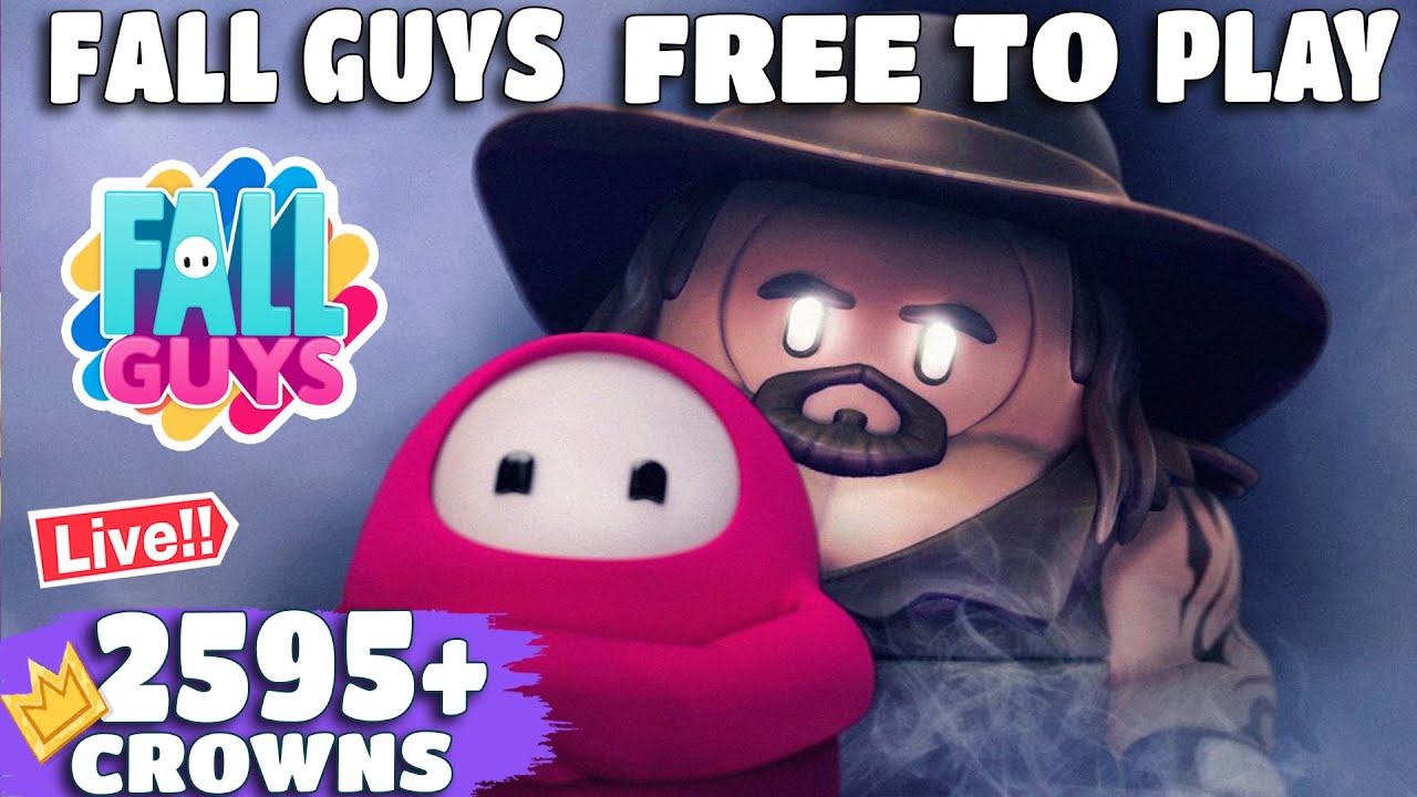 Fall Guys is Free To Play - LIVE INDIA (2595+ Crowns) HINDI 🔴