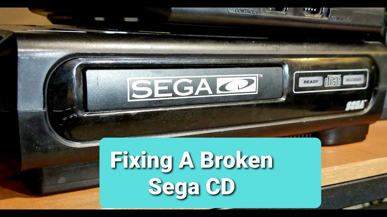 Fixing A Broken Sega CD Console