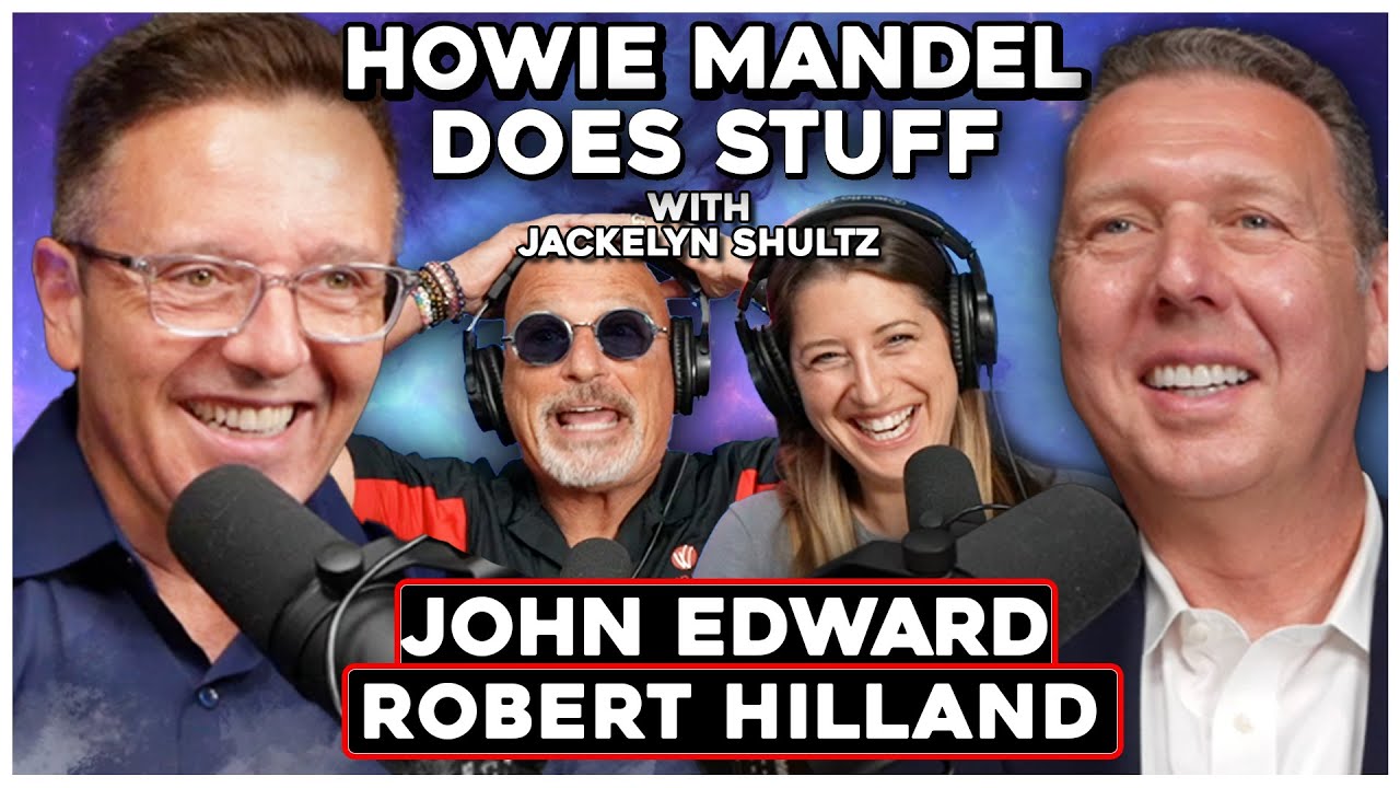 Psychic Medium John Edward & Robert Hilland of the FBI | Howie Mandel Does Stuff