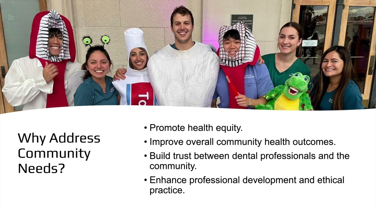 DA 109   Overview of Oral Health Disparities and Community Needs