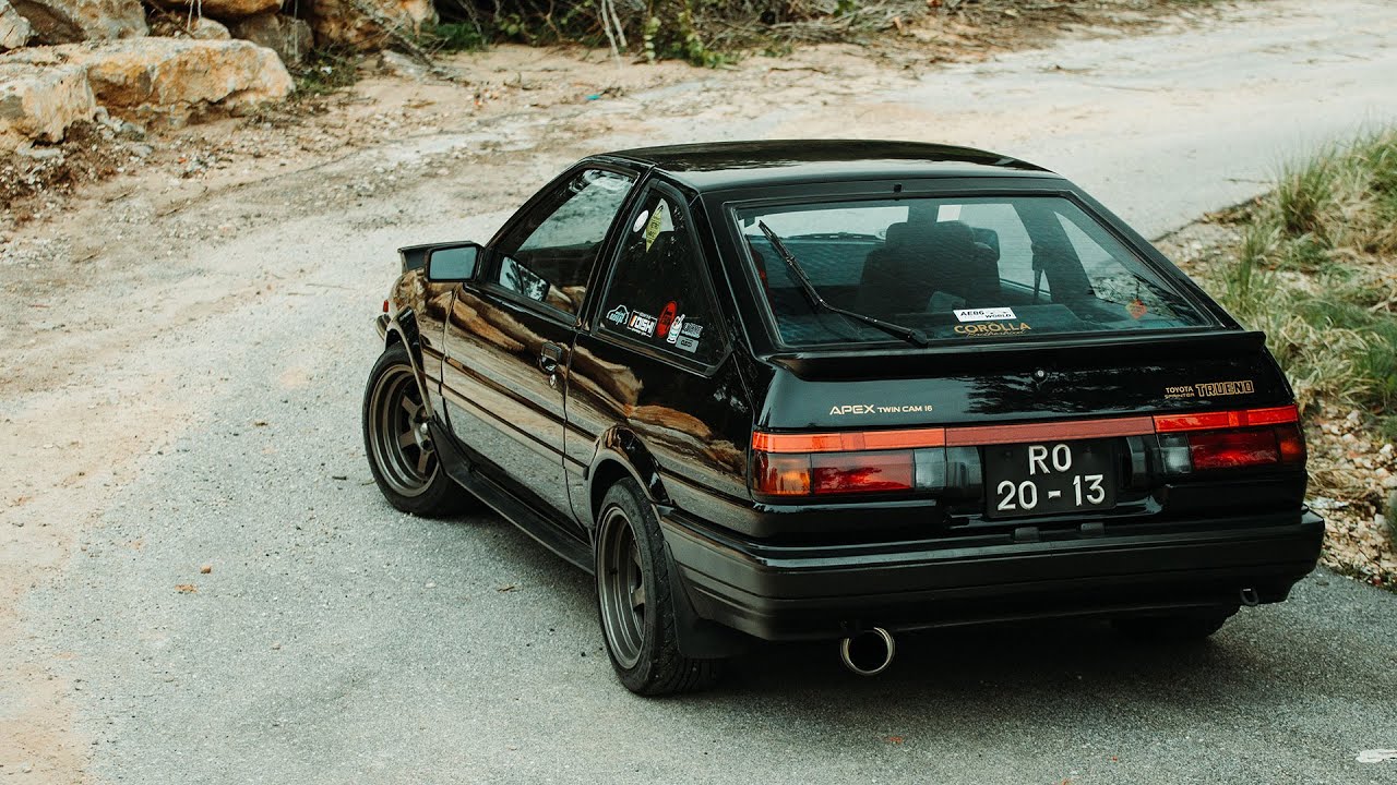 A NECESSIDADE DE TER UM CARRO ÚNICO - TOYOTA COROLLA GT AE86