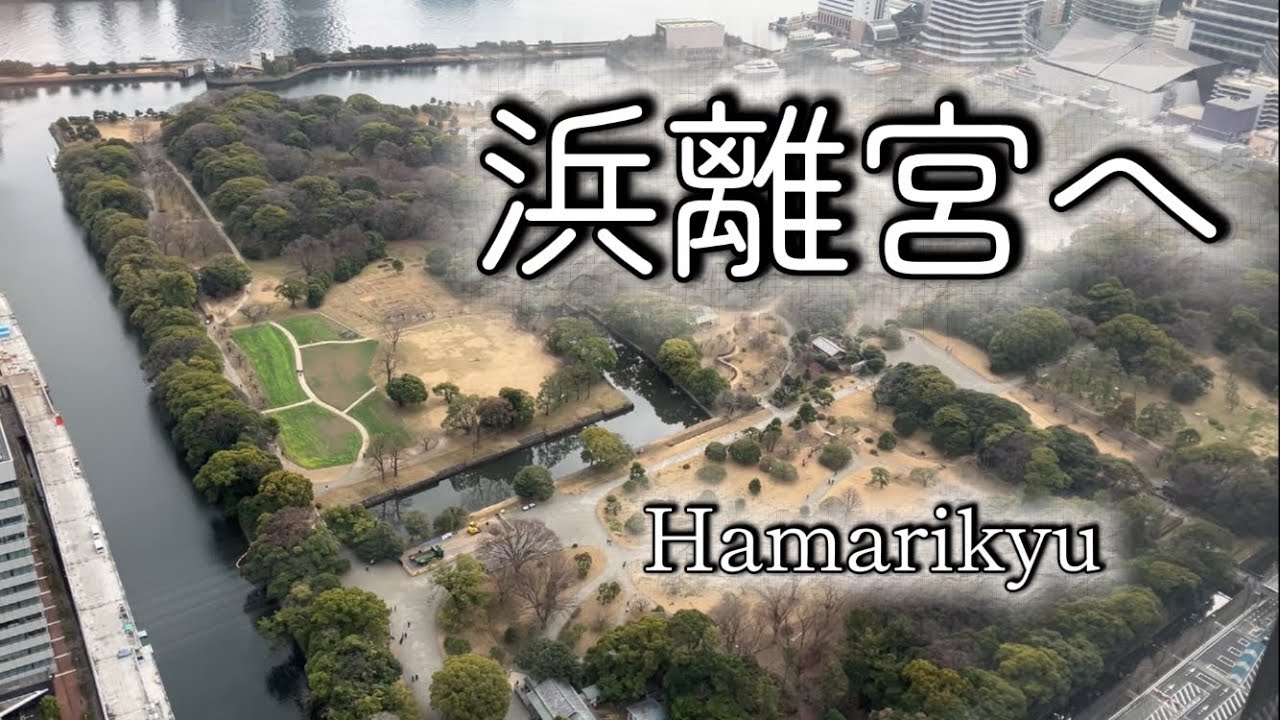 【汐留から浜離宮へ】|高層ビルの街から江戸庭園へ|お昼休み東京散歩|Walking to Hamarikyu Garden|Tokyo City Walk