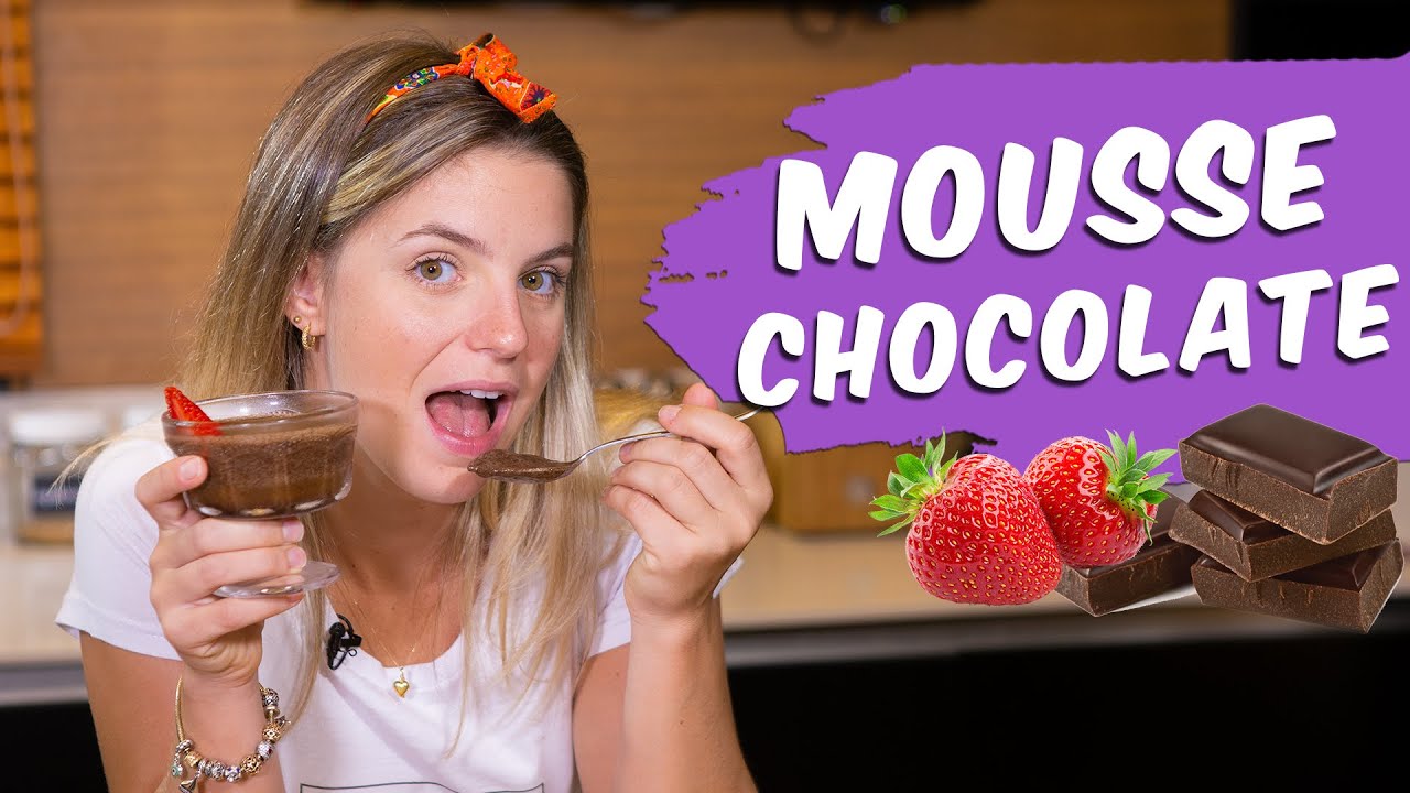 MOUSSE DE CHOCOLATE PROTEICO
