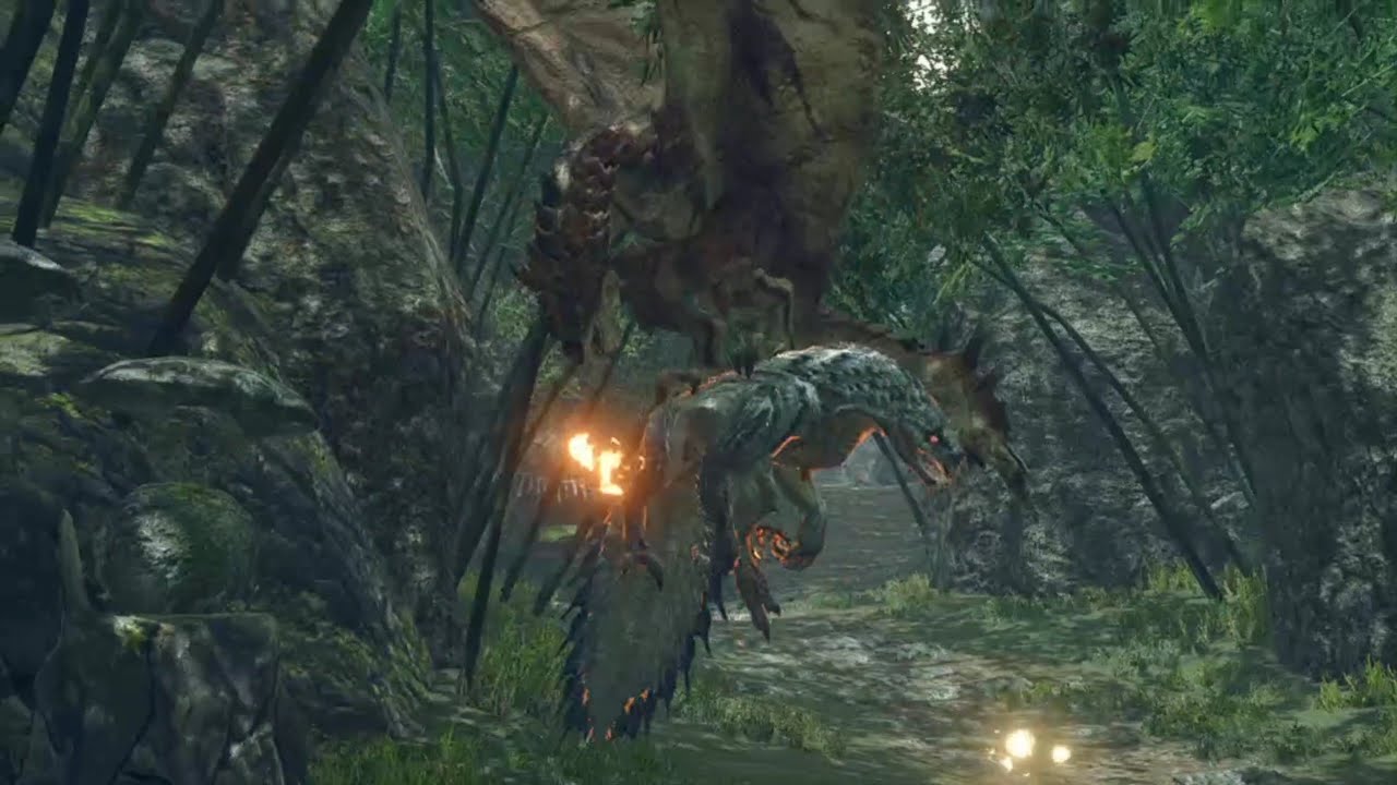 Rathalos VS Tobi-Kadachi Turf War (Monster Hunter Rise Sunbreak)
