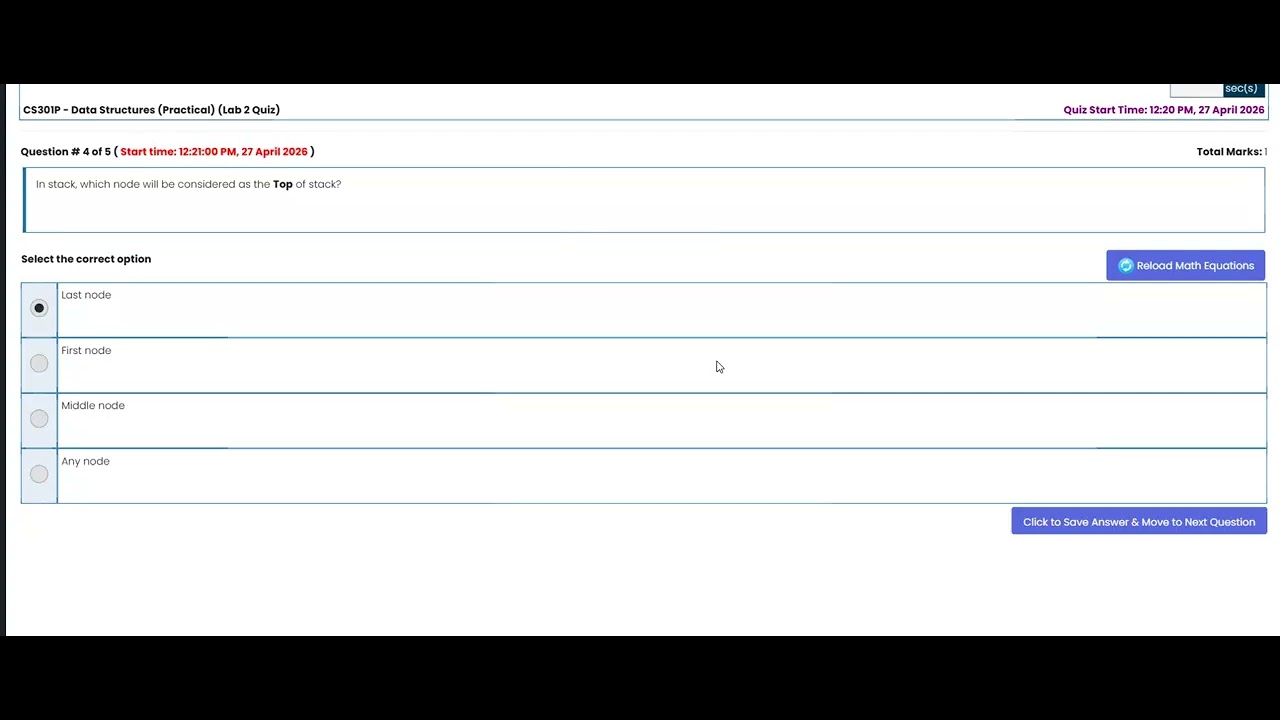 cs 301p quiz 2 2026|cs 301p lab 2 qyuiz solution