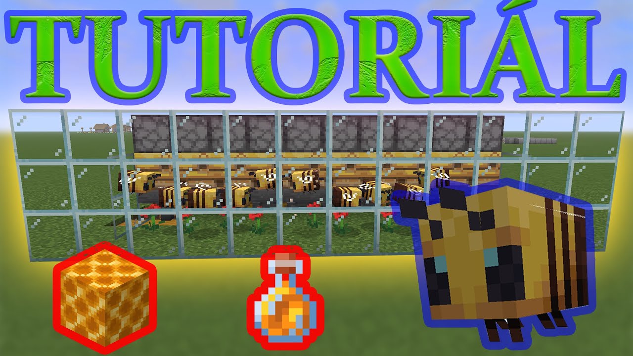 NEJLEPŠÍ AUTOMATICKÁ A JEDNODUCHÁ FARMA NA MED / MINECRAFT TUTORIAL