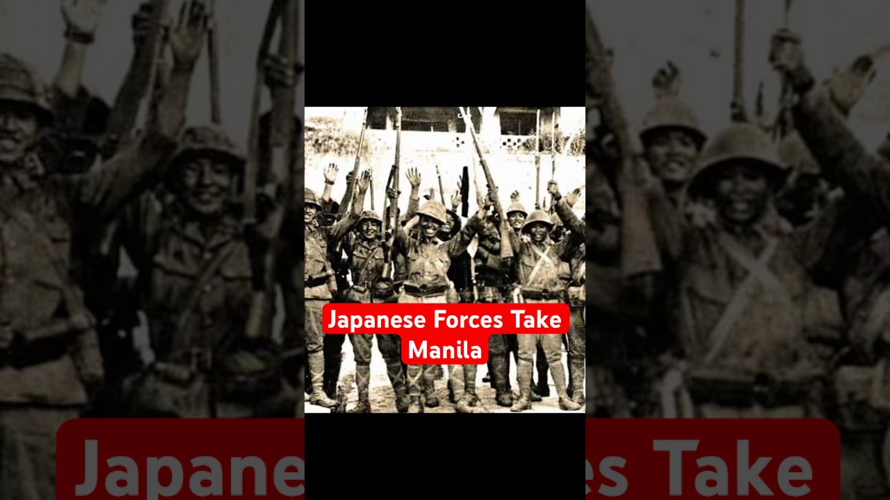 Япония захватывает Манилу 