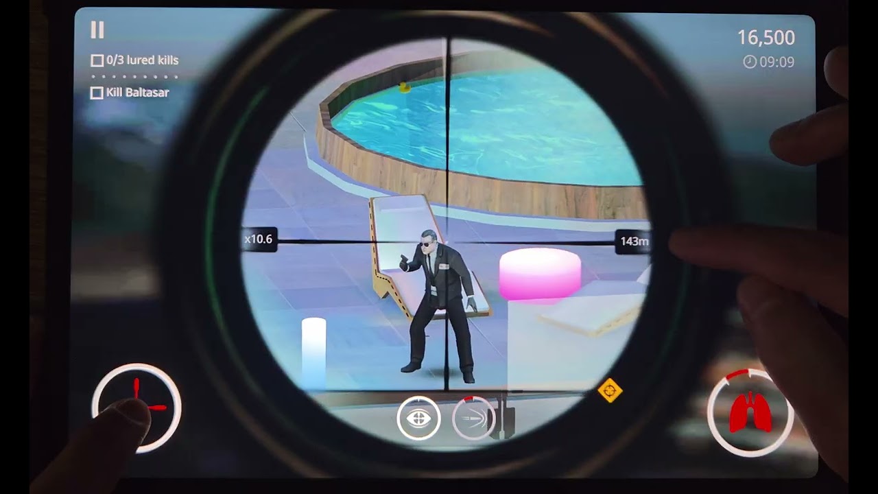 Hitman Sniper Gameplay on Tablet -Part 2| BashkaGG