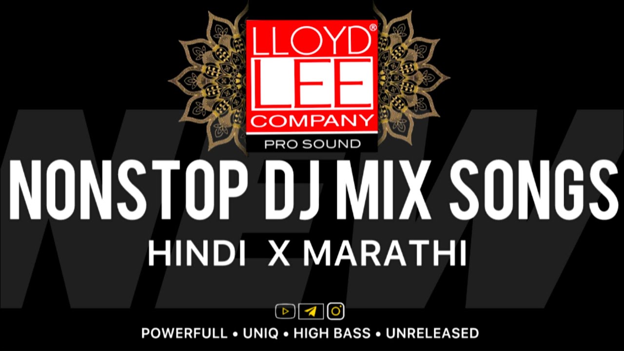 NONSTOP DJ MIX SONGS | UNIQ x TRENDING | HINDI X MARATHI | 2026 NONSTOP 