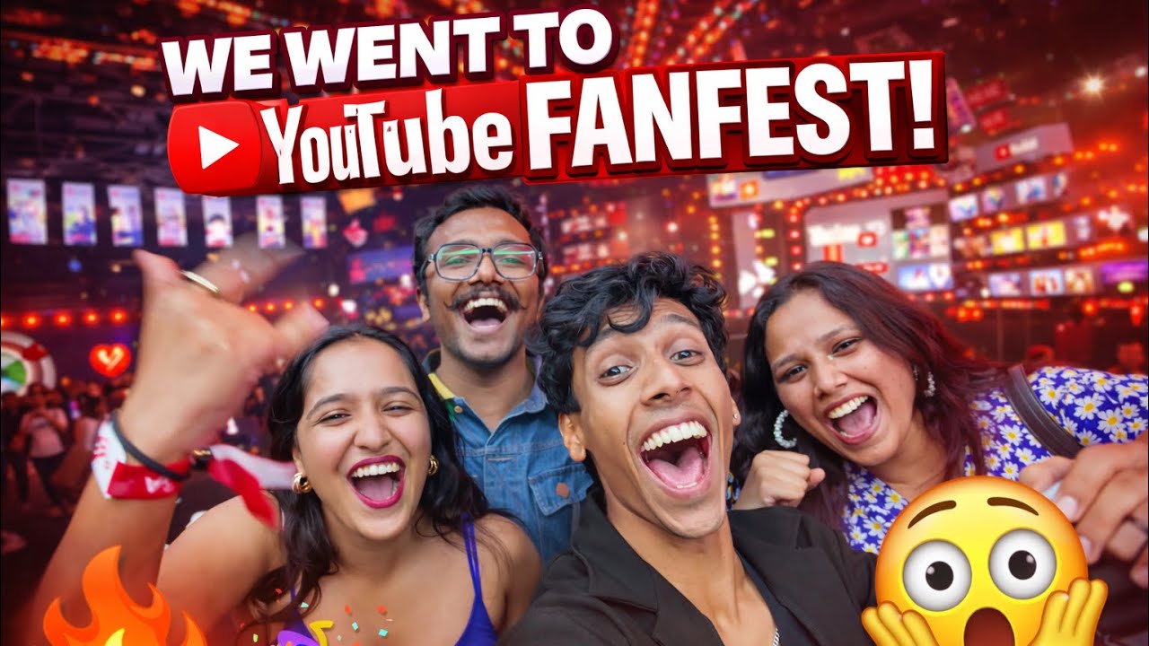 WE WENT TO YOUTUBE FANFEST 😱🔥 | Craziest Day Ever!  #youtubeevent #youtubefanfest 