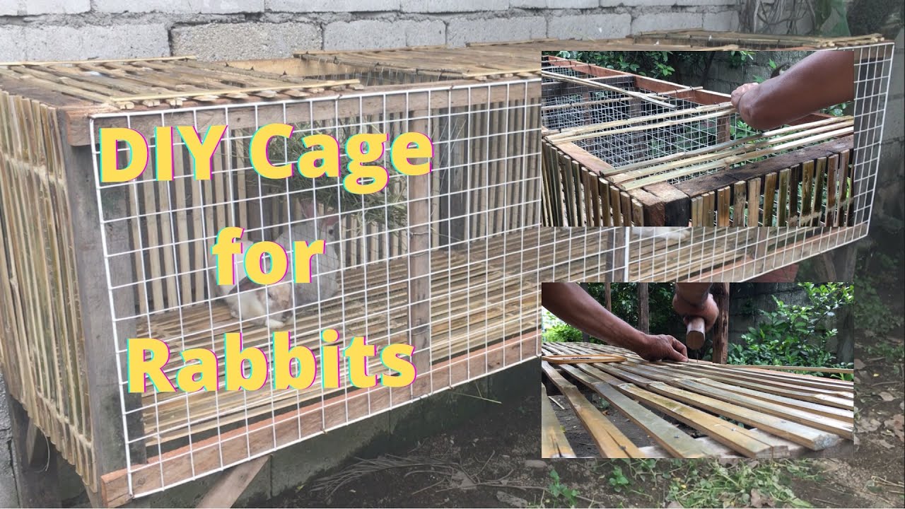 How to make Rabbit Cage | Paano gumawa ng Kulungan para sa mga Rabbits