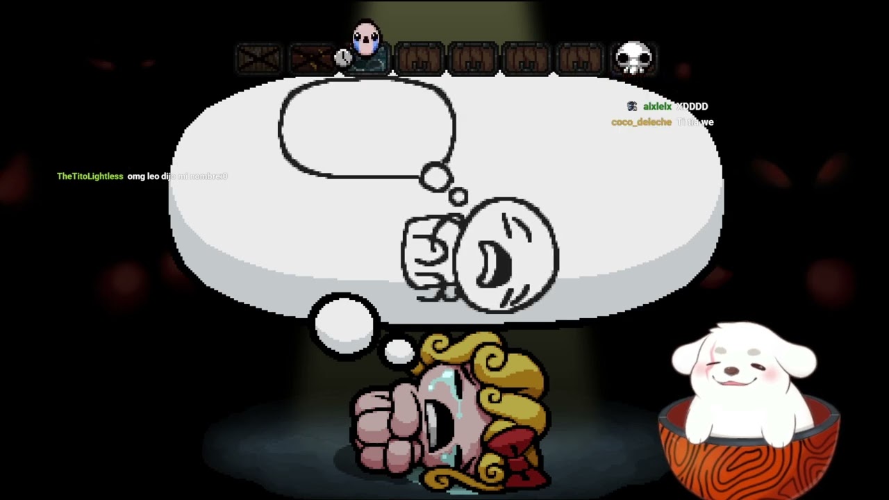 Poder lagrimal máximo y la muerte absoluta de Delirium... The binding of Isaac!