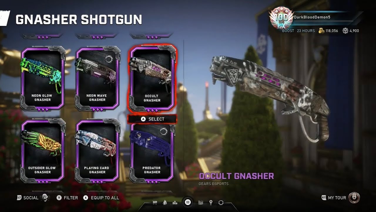 Gears 5 Exclusive Weapon skins I have so far
