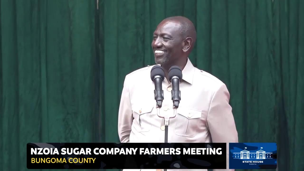 Nzoia Sugar Company Farmers Meeting, Bungoma County.