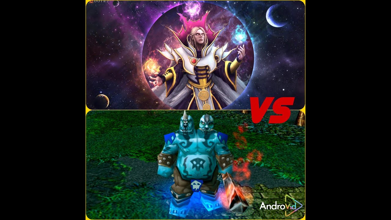 Invoker Vs Ogre Magi (Mag Vs Mag) Who is Win ? WoDoTa ComeBack Game