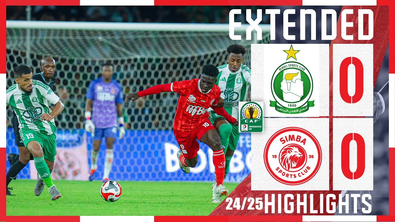 🅴🆇🆃🅴🅽🅳🅴🅳 🅷🅸🅶🅷🅻🅸🅶🅷🆃🆂 | CAF CONFEDERATION CUP | AL AHLY TRIPOLI  {0} VS SIMBA SCL {0}