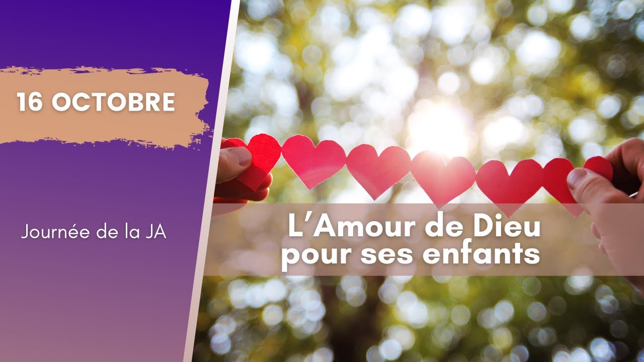 Église  PEB  le 16/10/2021 - L'amour de Dieu pour ses enfants -OLIVIER BANIS