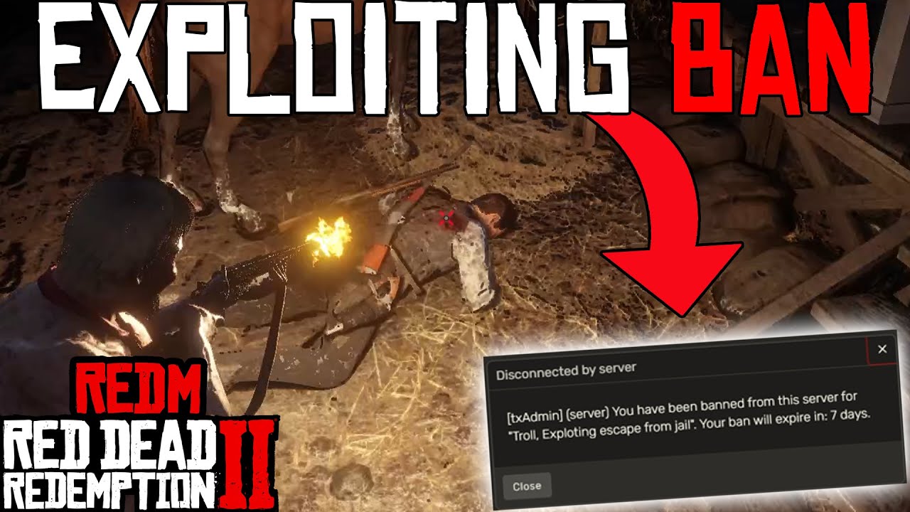 ЗАБАНЕН ЗА ЭКСПЛУАТАЦИЮ И ТРОЛЛИНГ В Red Dead RP