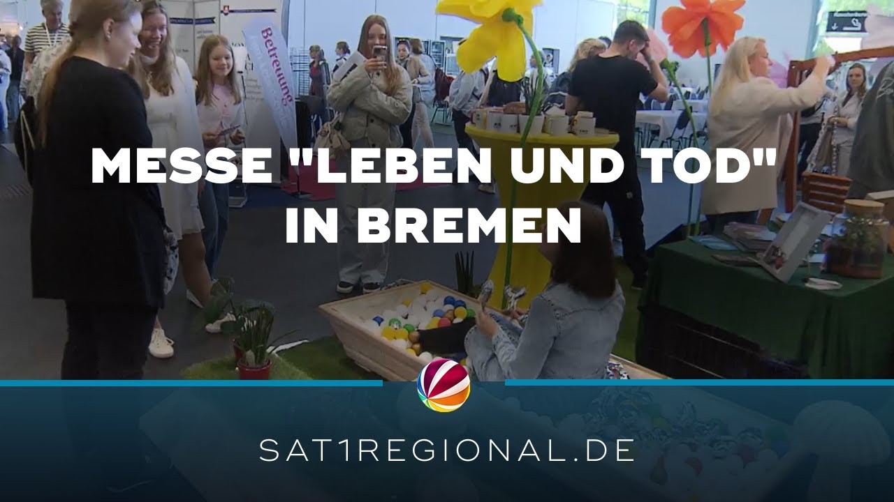 &bdquo;Leben und Tod&ldquo;: Bremer Messe thematisiert Sterben, Tod und Trauer auf lebendige Weise