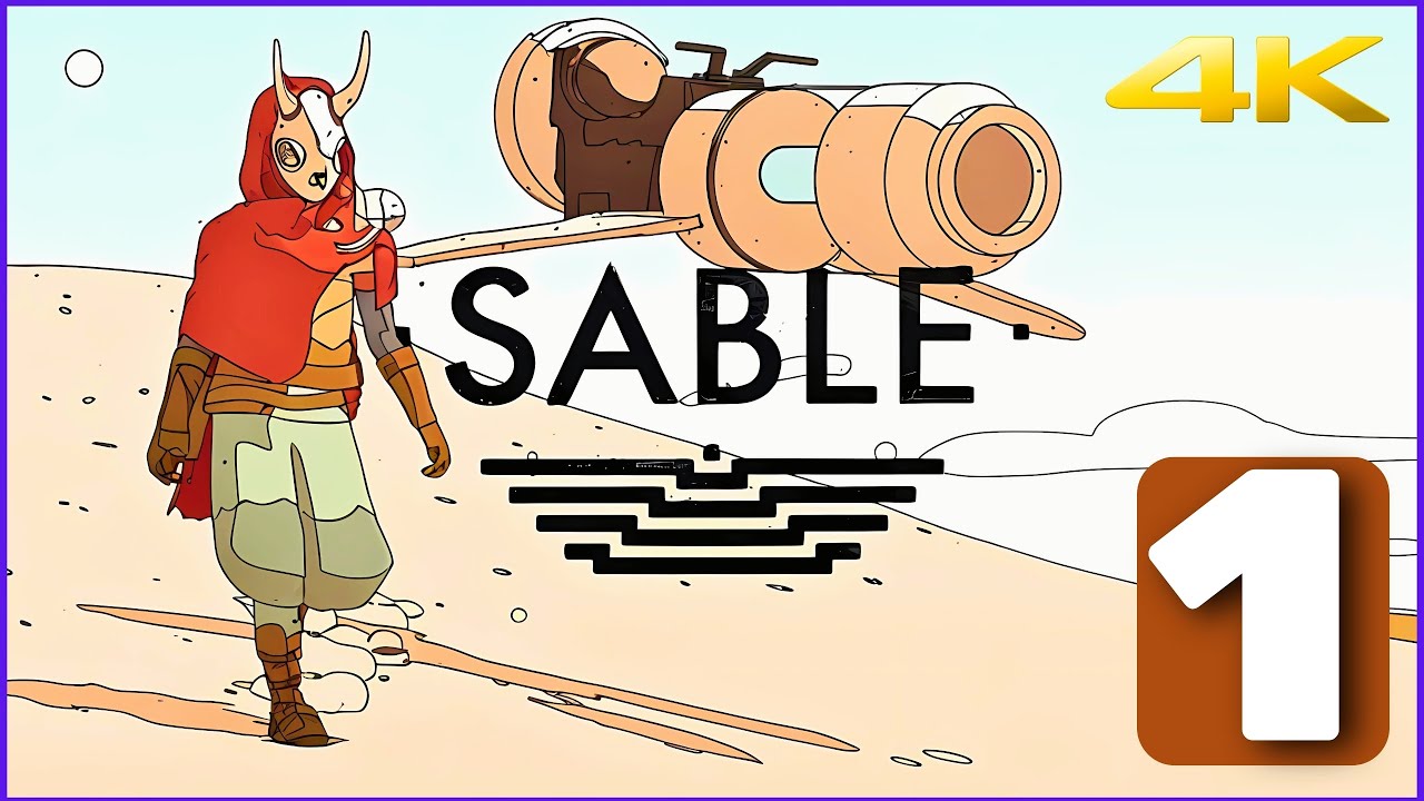 SABLE - Full Game Walkthrough Part 1 - The Ceremony [PC 4K 60FPS] No Commentary