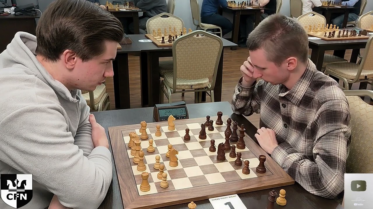 IM K. Klukin (2369) vs FM Megavolt (2319). Chess Fight Night. CFN. Blitz