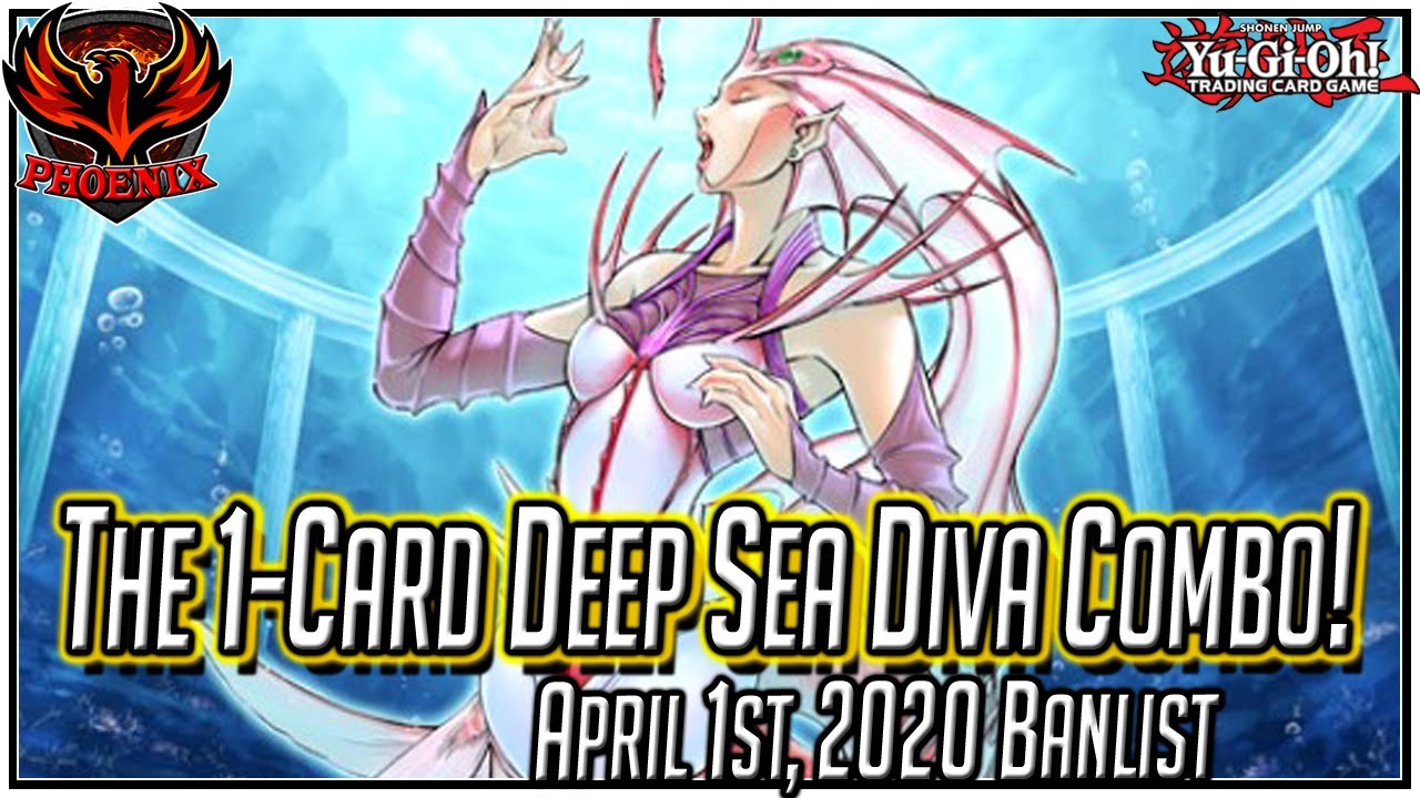 Yu-Gi-Oh! The 1-Card Deep Sea Diva Mermail Combo! April 2020 Banlist!