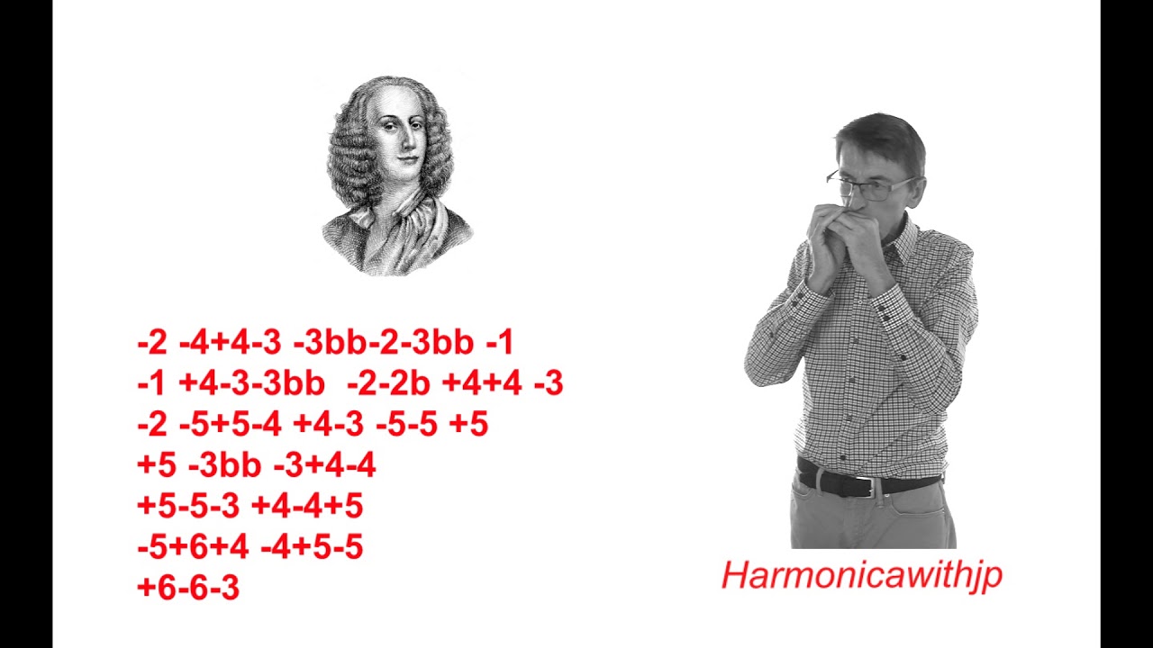 Diatonic harmonica & tabs : Winter (Vivaldi)