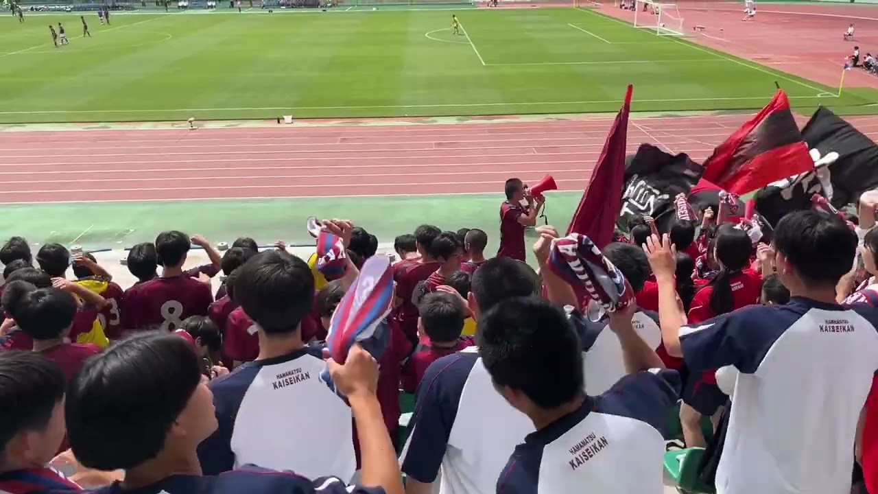 2025.6.7 浜松開誠館　県総体(vs藤枝東)決勝＠エコパ　サッカー応援2