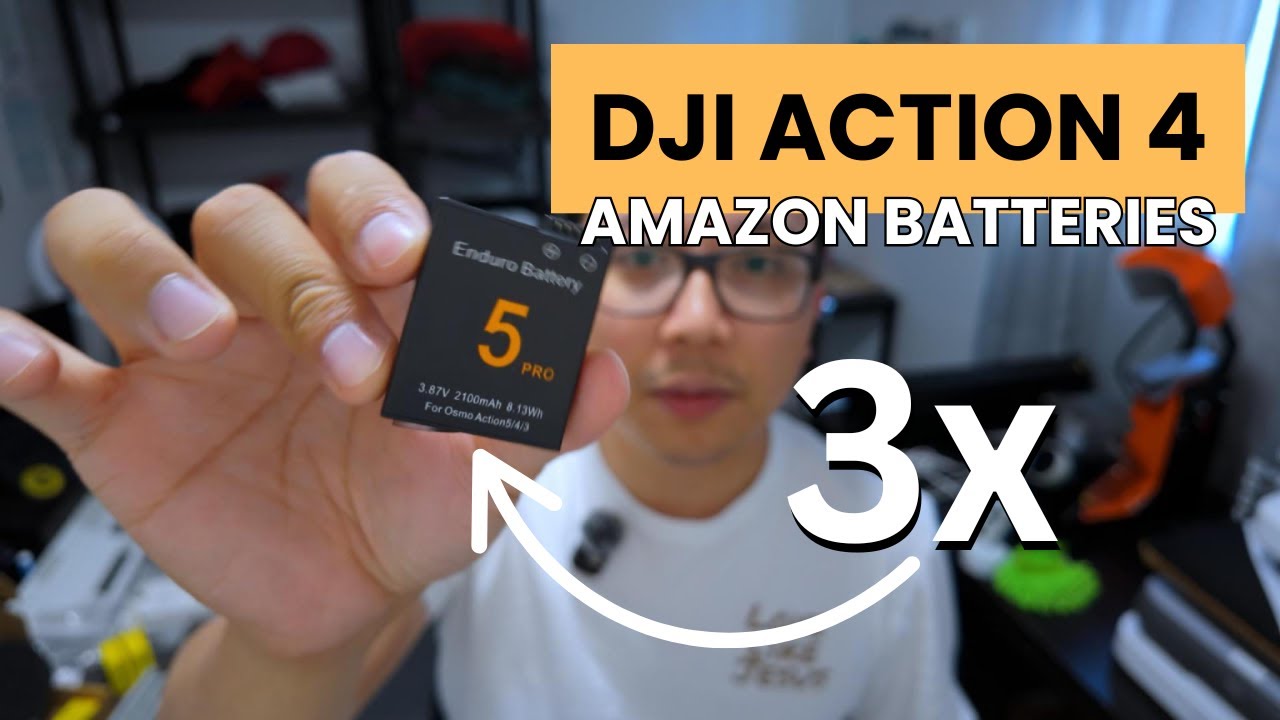 I bought a third party batteries for my DJI Action 4 | Unboxing Video
