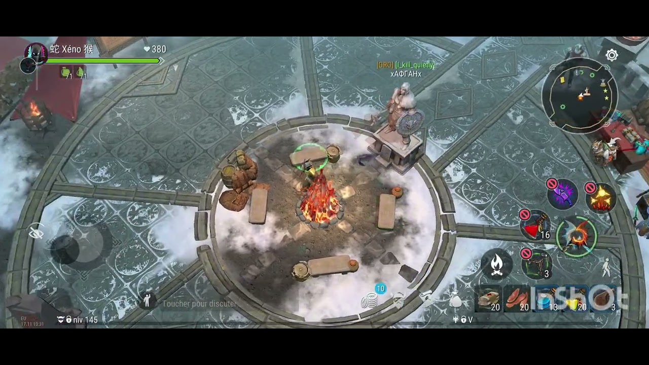  frostborn.xeno⚔️ petit retour après une pause ✊. je ferais un live ou vidéo de combat dans l'arène 