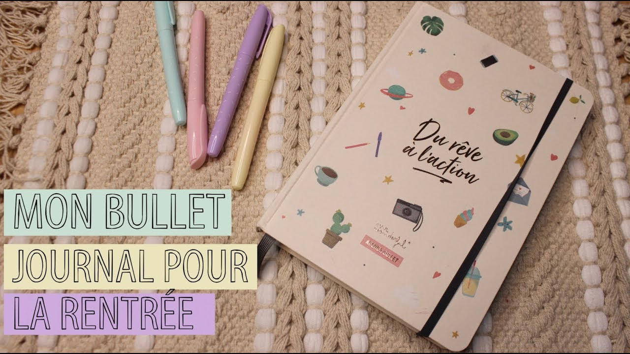 Je teste l'agenda bullet de Mr Wonderful