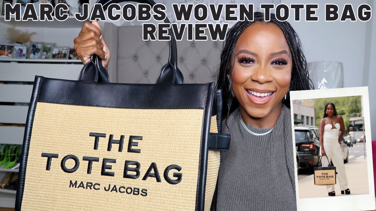 Обзор плетеной сумки-тоут Marc Jacobs | Что помещается внутри + Лучшие доступные летние сумки!